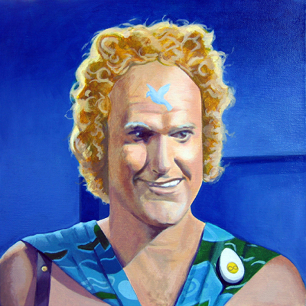 Painting of Adam (from Star Trek - Way to Eden) by Orlando Lund