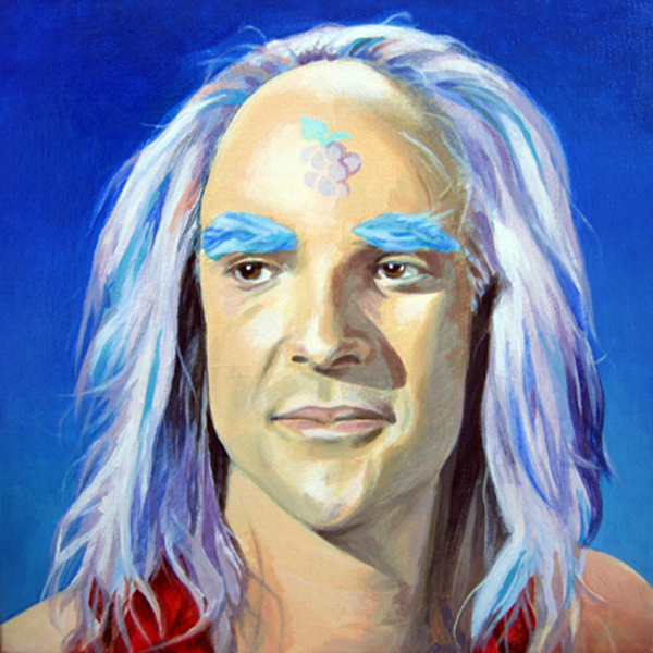 Painting of Tongo Rad (from Star Trek - Way to Eden) by Orlando Lund